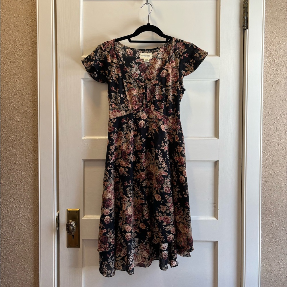 Denim & Supply Ralph Lauren Floral Midi Dress Sz 2
